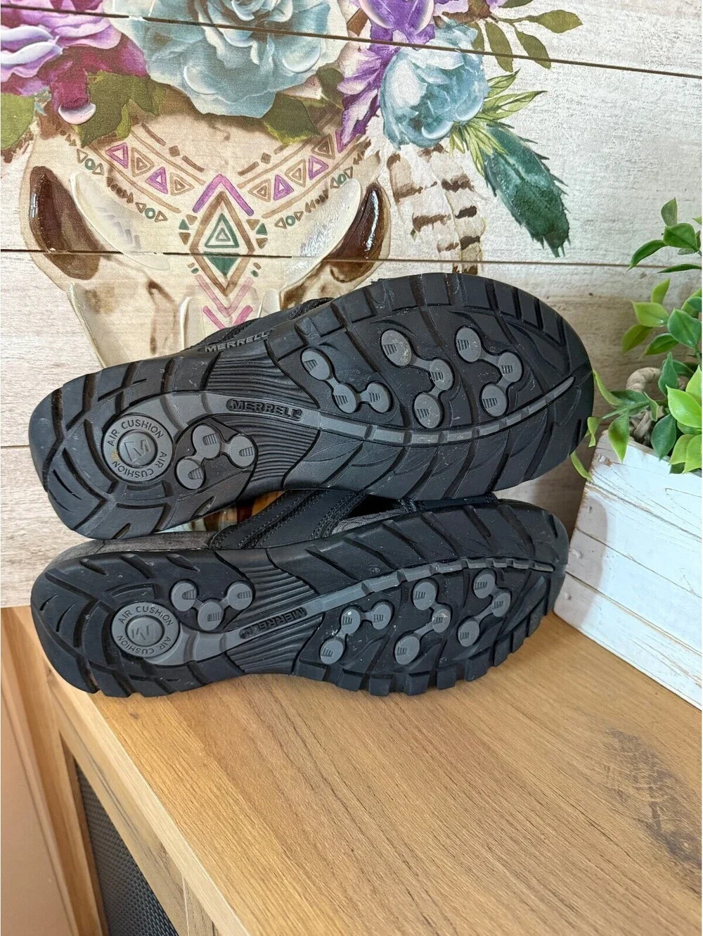 Merrell Men's Black Granite Adjustable Slide Sandals Size 8